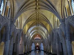 The Hall of Honour in Centre Block, the House of Parliament, Ottawa